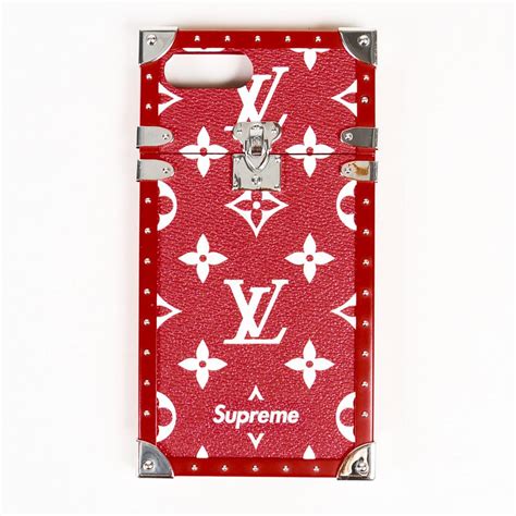 louis vuitton supreme case iphone 8
